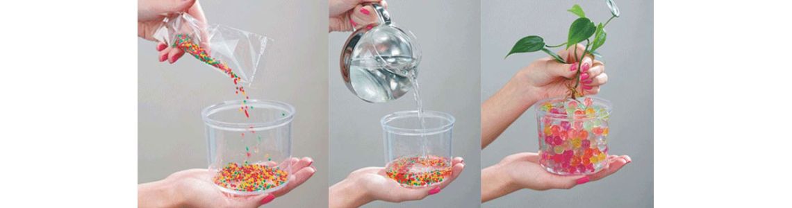 Гідрогель для рослин: властивості та використання