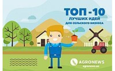 ТОП - 10 самых популярных идей для сельского бизнеса
