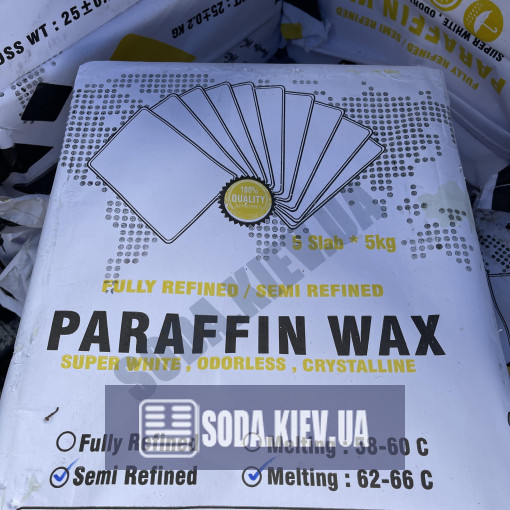 парафин для производства свечей