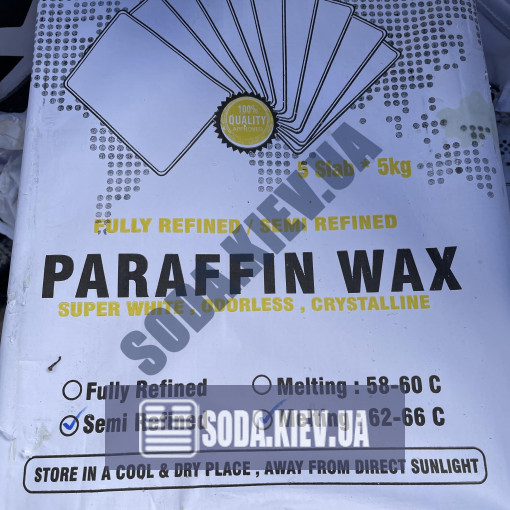 парафин для производства свечей